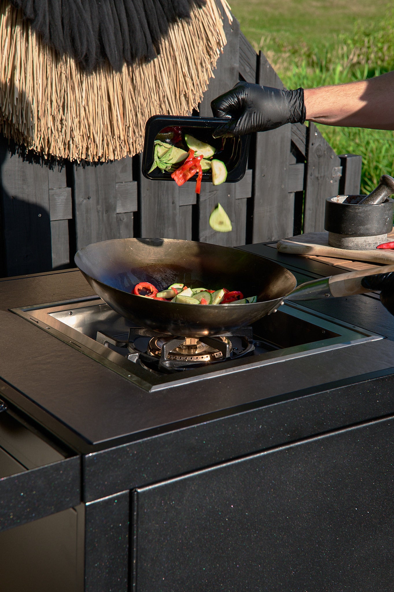 gasbarbecue-buitenkeuken